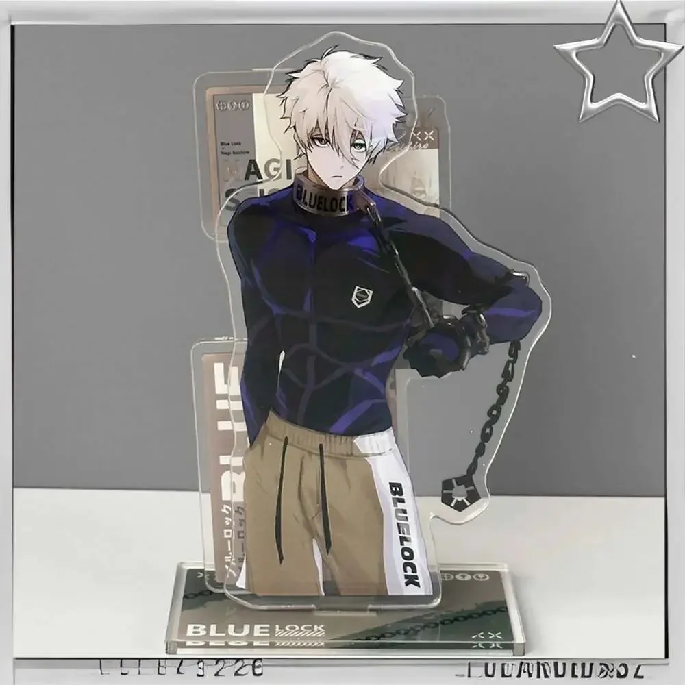 Blue Lock All Character Acrylic Layered Stand, 9.5X5.5X16Cm, 105G, Desktop
